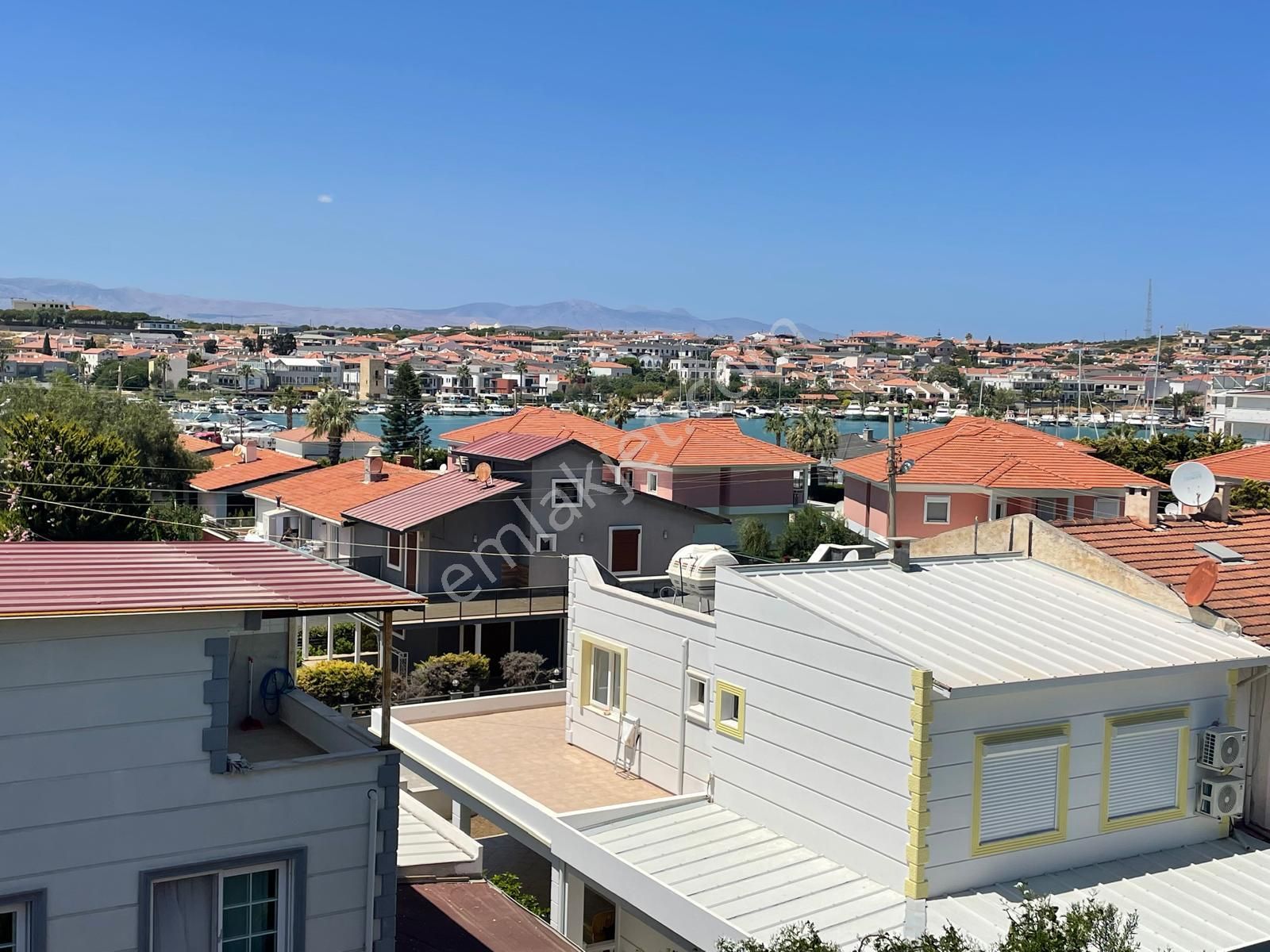 Turyap Çeşme Dalyan Liman Manzaralı Kupon Satılık 2+1 Villa - Görsel 21
