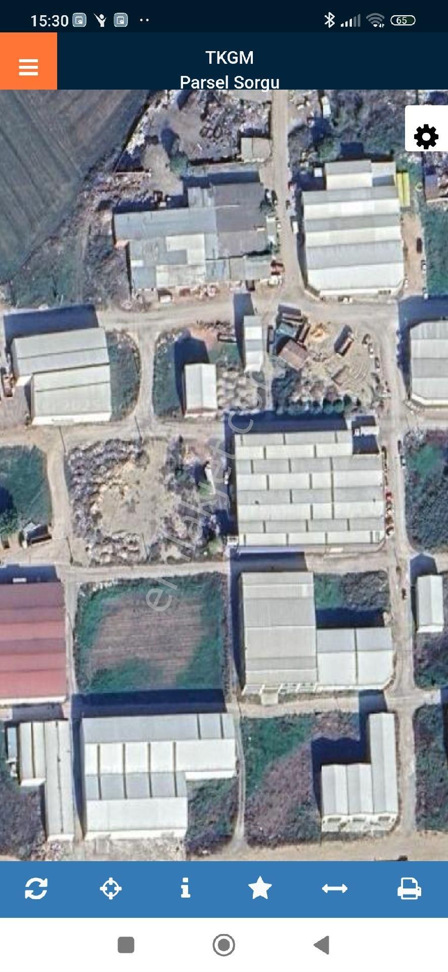 Mustafakemalpaşa Sanayi Sitesinde 400m2 Sanayi İmarlı Arsa 400m2