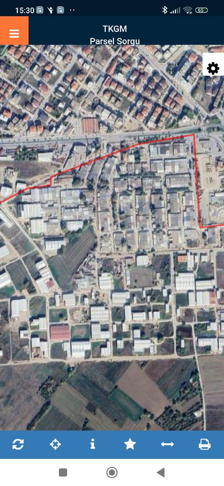 Mustafakemalpaşa Sanayi Sitesinde 400m2 Sanayi İmarlı Arsa 400m2 - Görsel 3