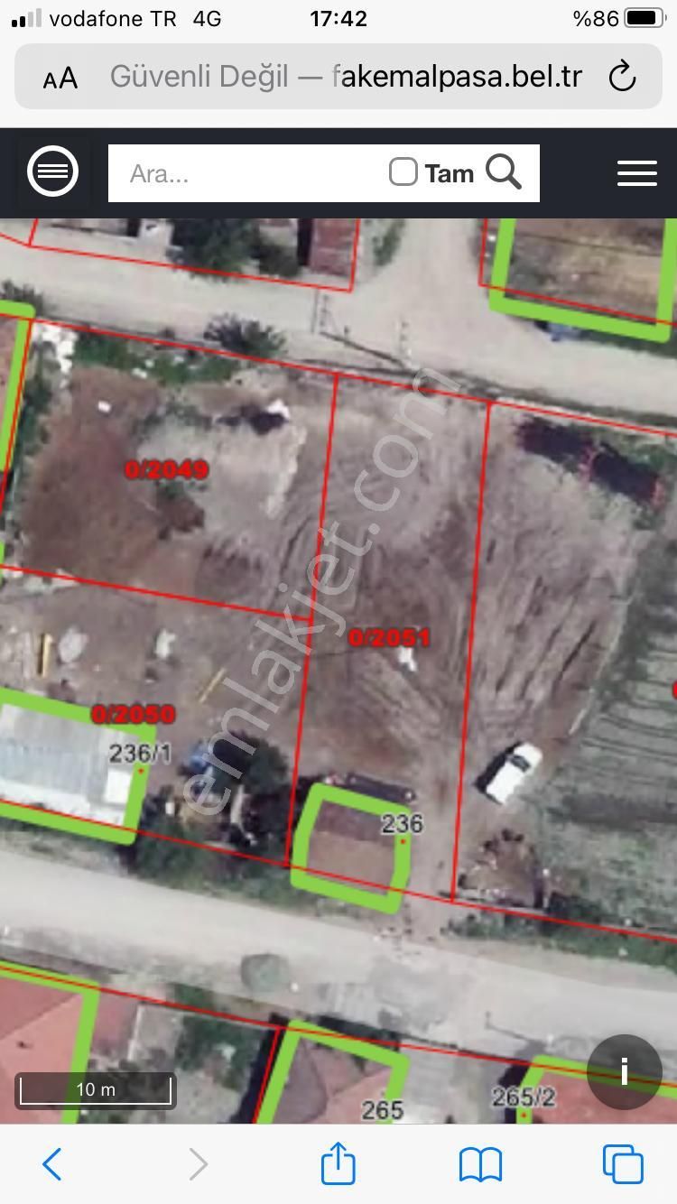 Bursa Mustafakemalpaşa Kumkadı İmarlı Satılı Arsa