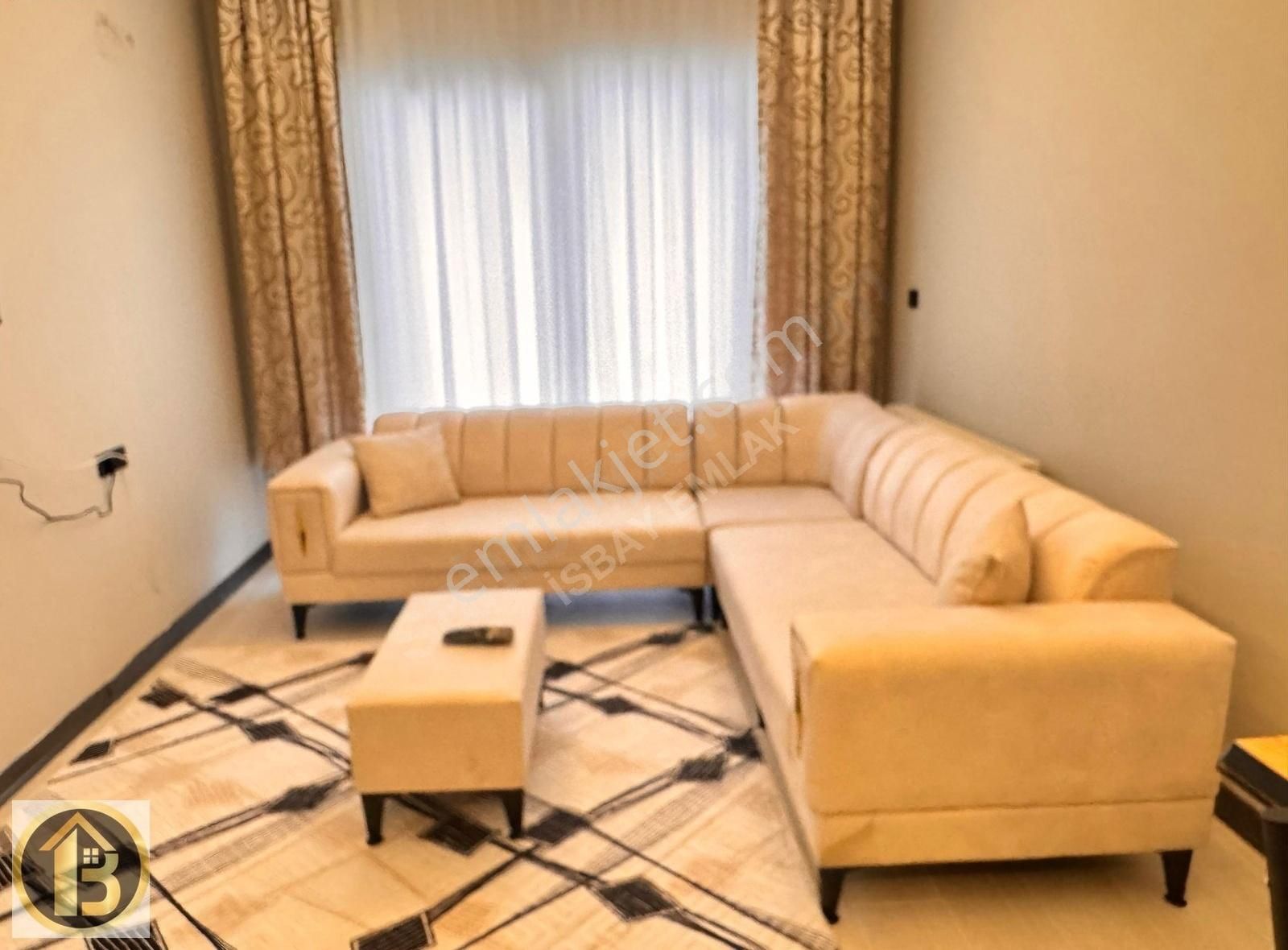 Anayola Sıfır Kiralık Eşyalı 1+1 Lüks Daire İsbay Emlak'ta