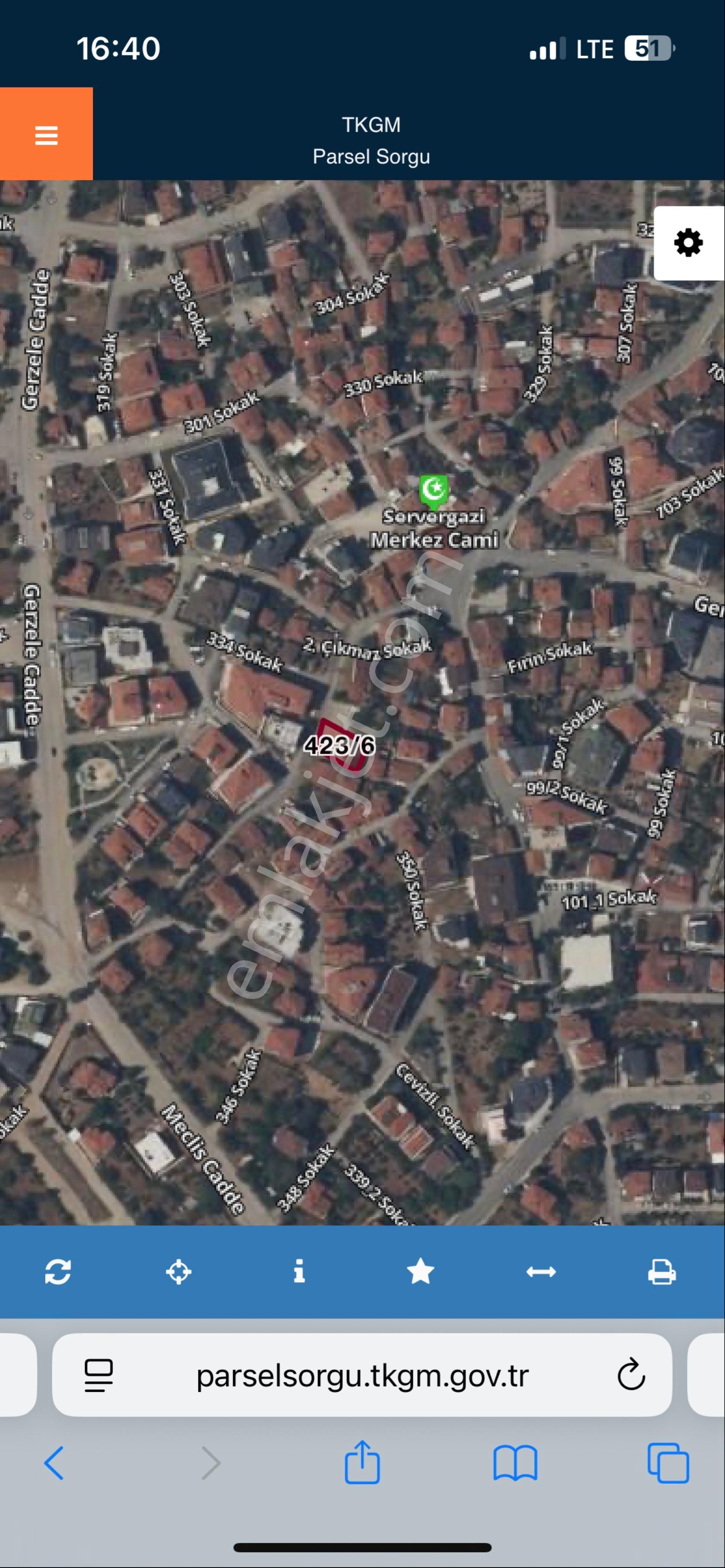 Denizli Servergazi Yeşilköy’de 359m2 3 Kat Ruhsatlı Satılık Arsa