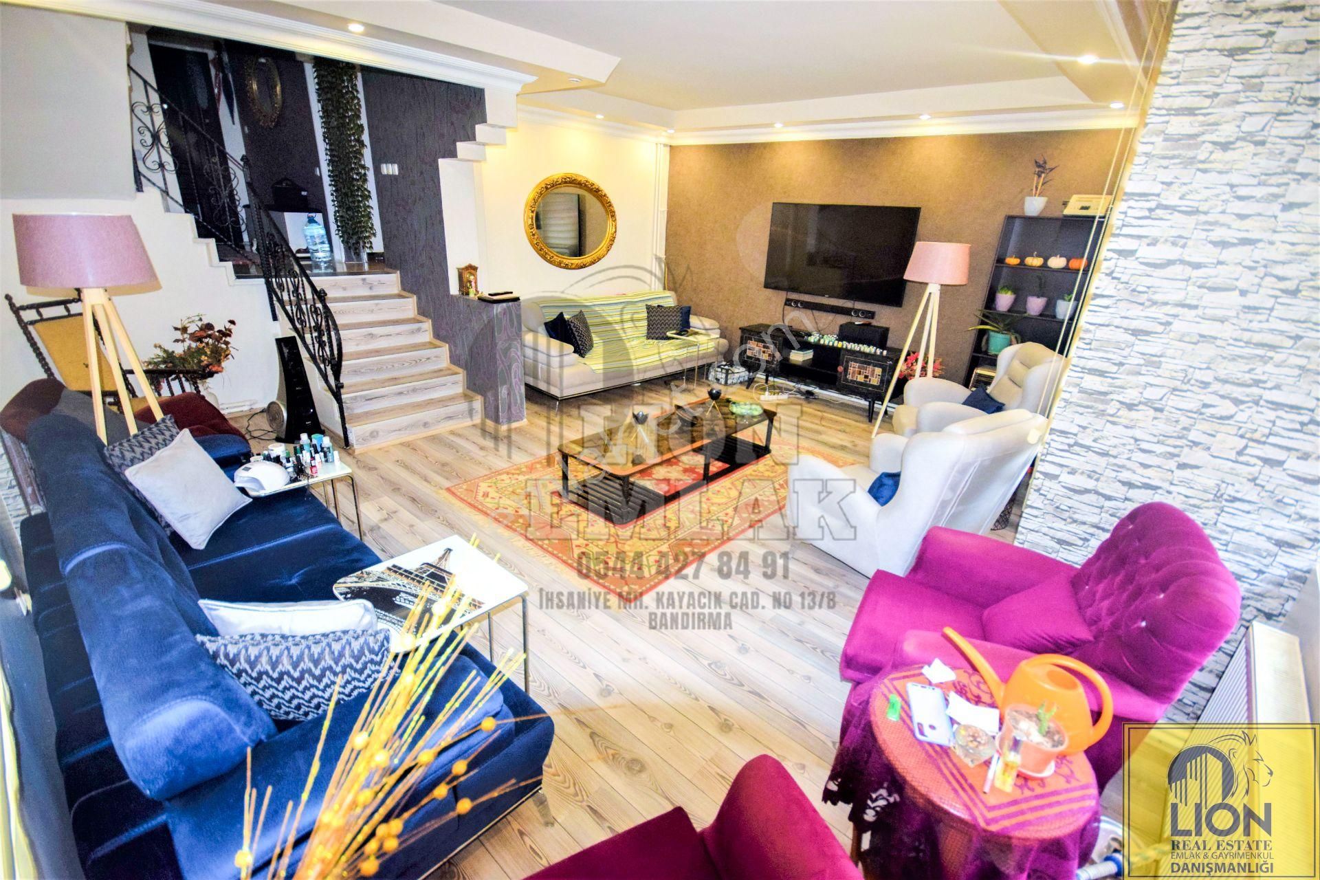 🟡bandırma Hacıyusuf'ta Deniz Manzaralı Yeniden Tasarlanmış Satılık 200m² Villa🟡⚫