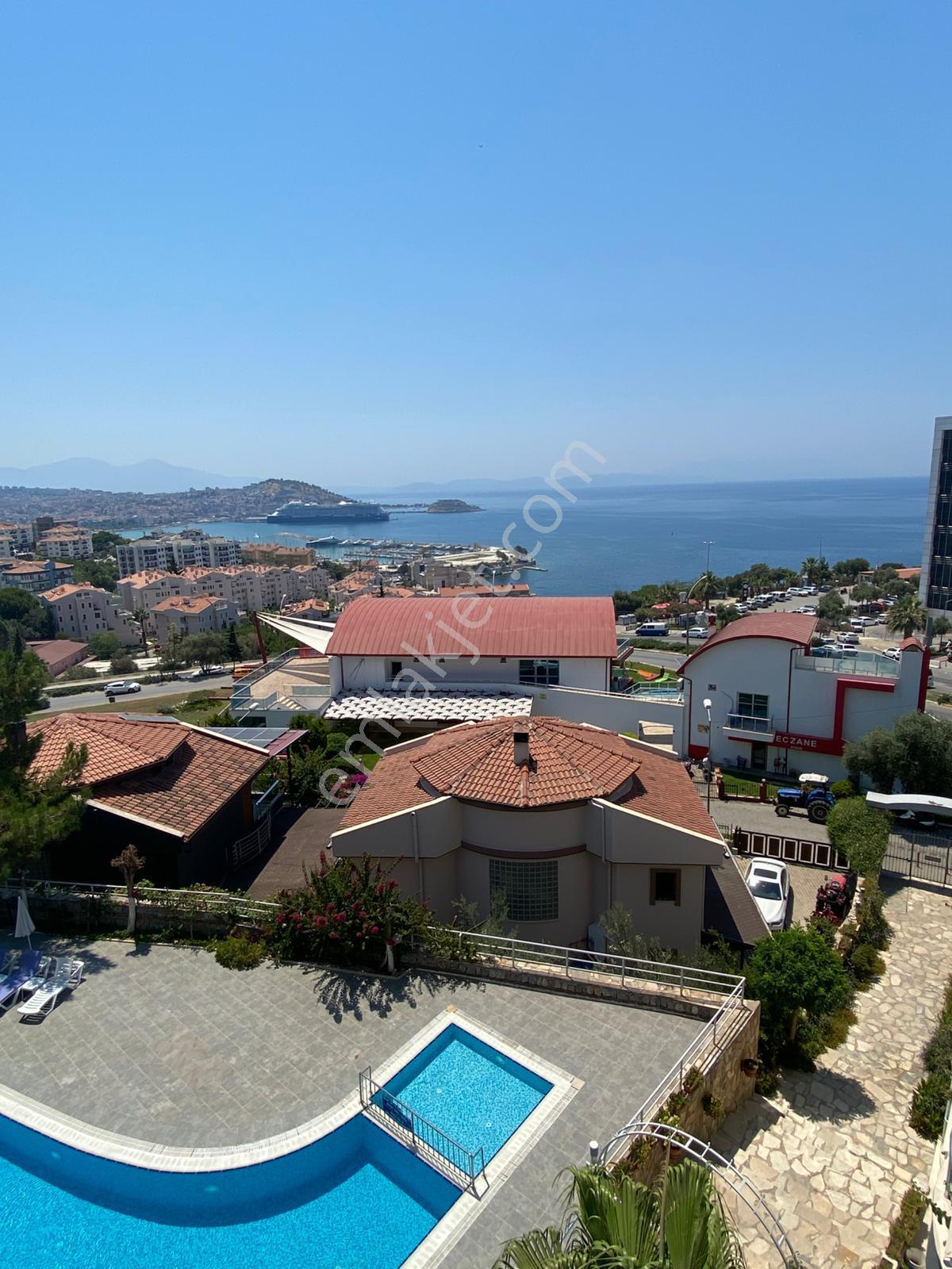Kuşadası Marina Hastane Karşısı Eşyalı 3+1 Full Deniz Manzaralı Havuzlu Daire - Görsel 30