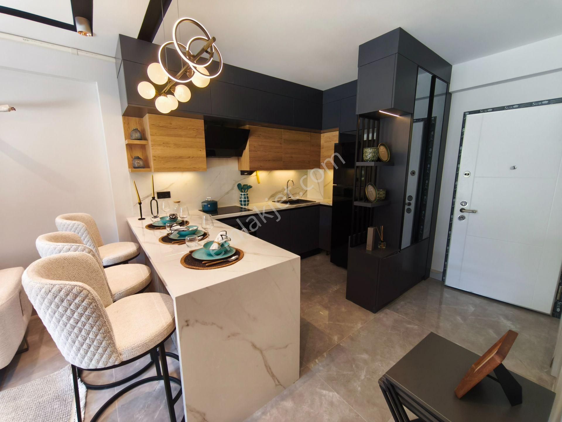 Kuşadası’nda Satılık, Sıfır, Havuzlu Site İçinde, 1+1 Lüks Daireler… - Görsel 6