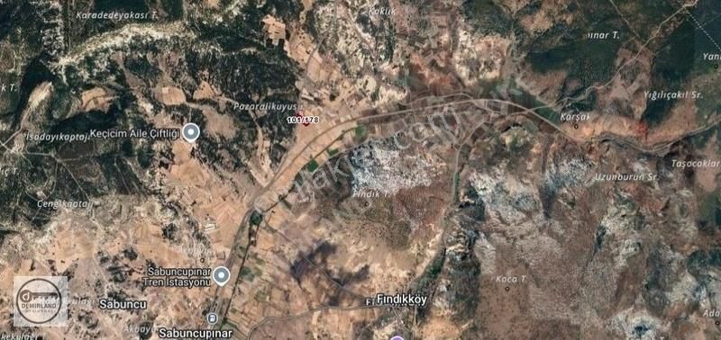 Demirland'dan Kütahya Merkez Fındıköyde Satılık Yola Sıfır Tarla