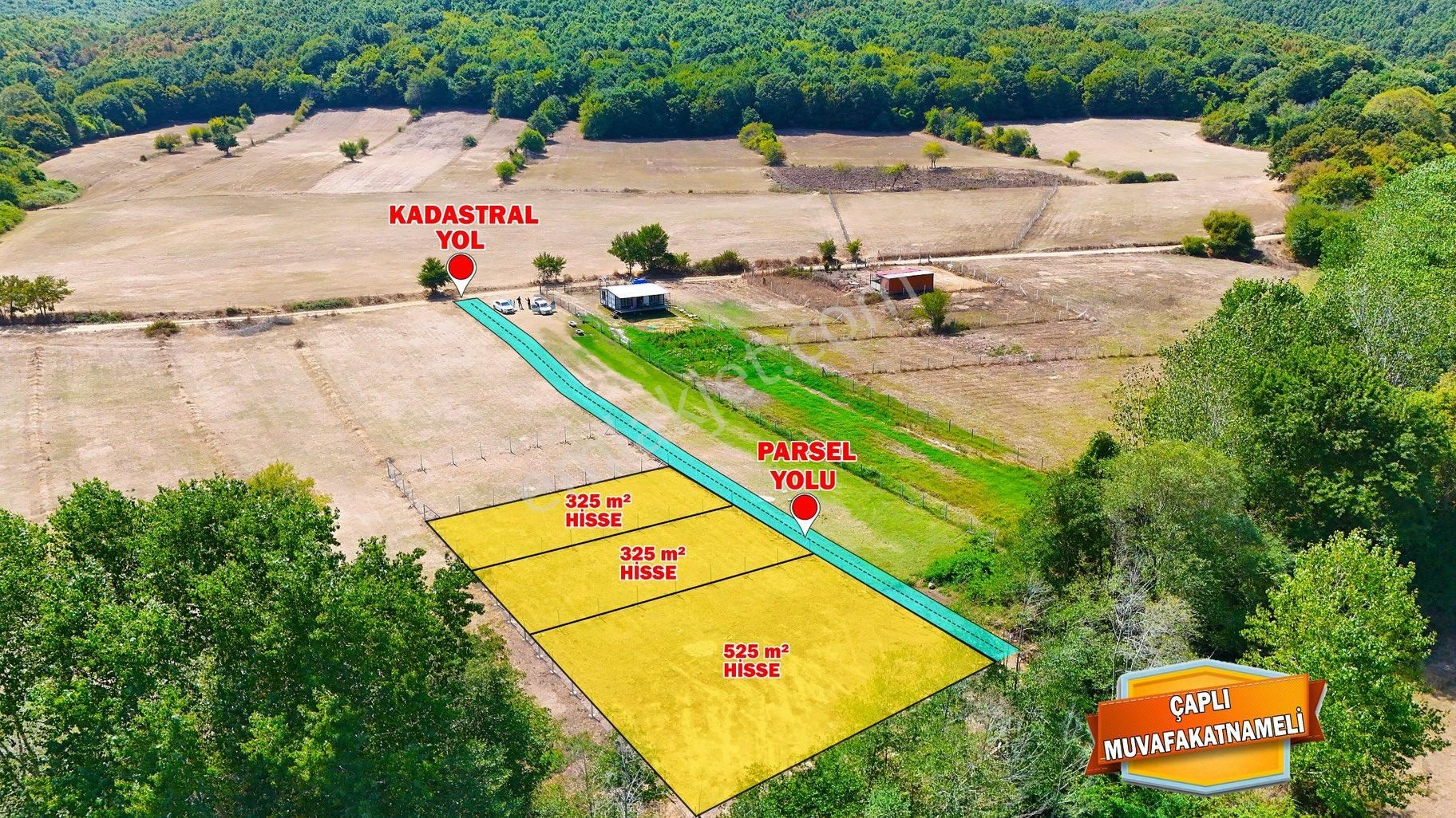 Çatalca Belgrat 325metre Çaplı Muvafakatnameli Tarla - Görsel 9