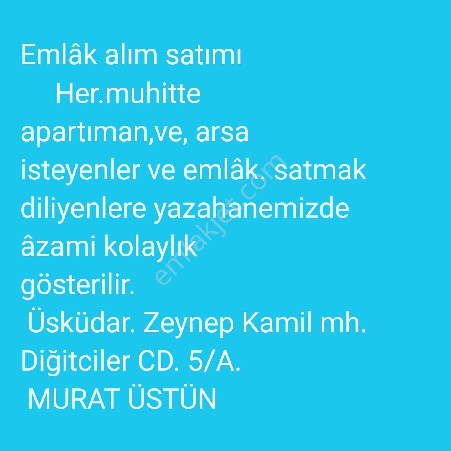Yeni Binadan Üsküdar Zeynep Kamil'de Kiralık Daire