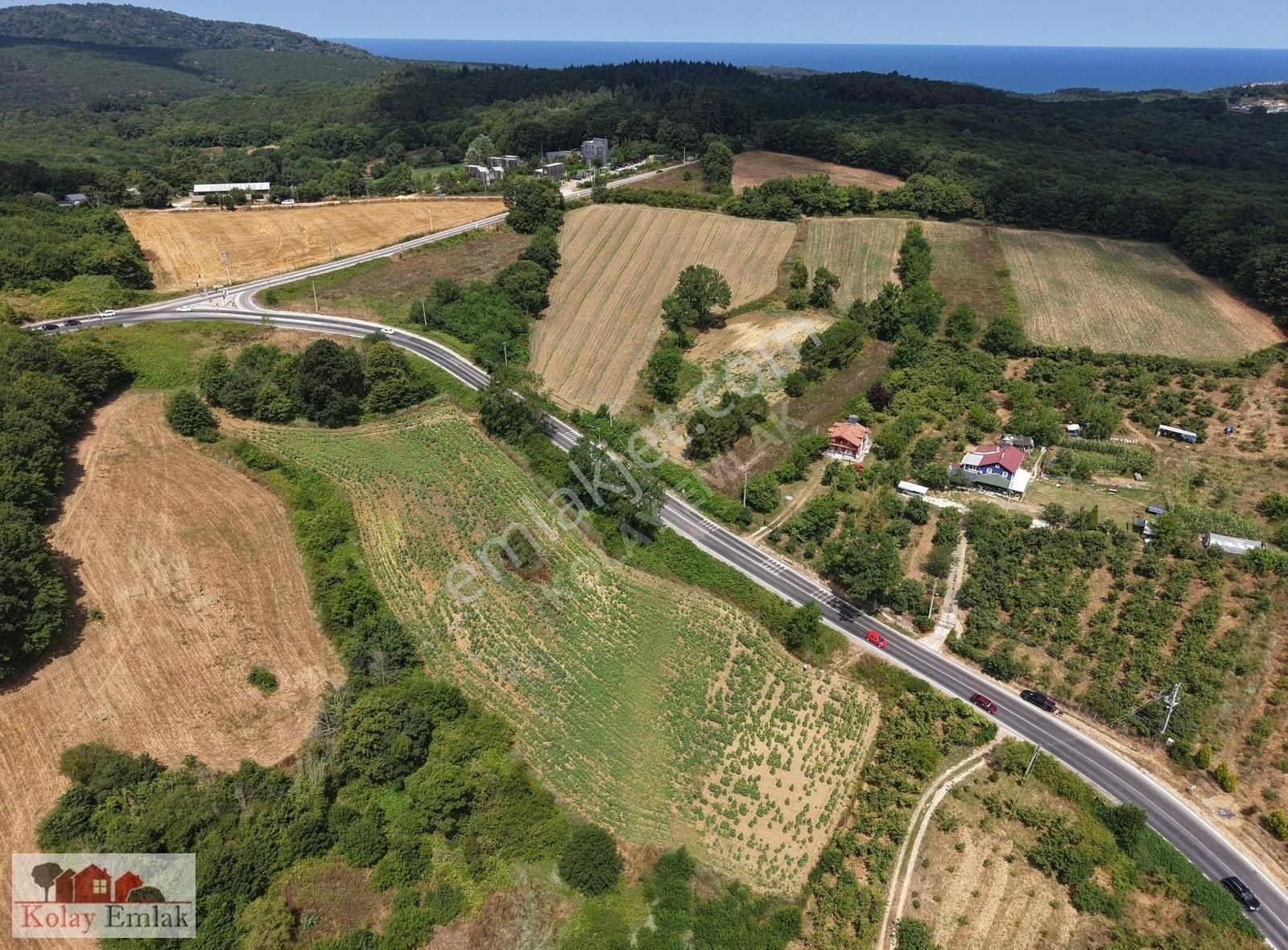 Kocaeli Kerpede Asfalt Cephe Satılık 1.025m2 Tarla - Görsel 16