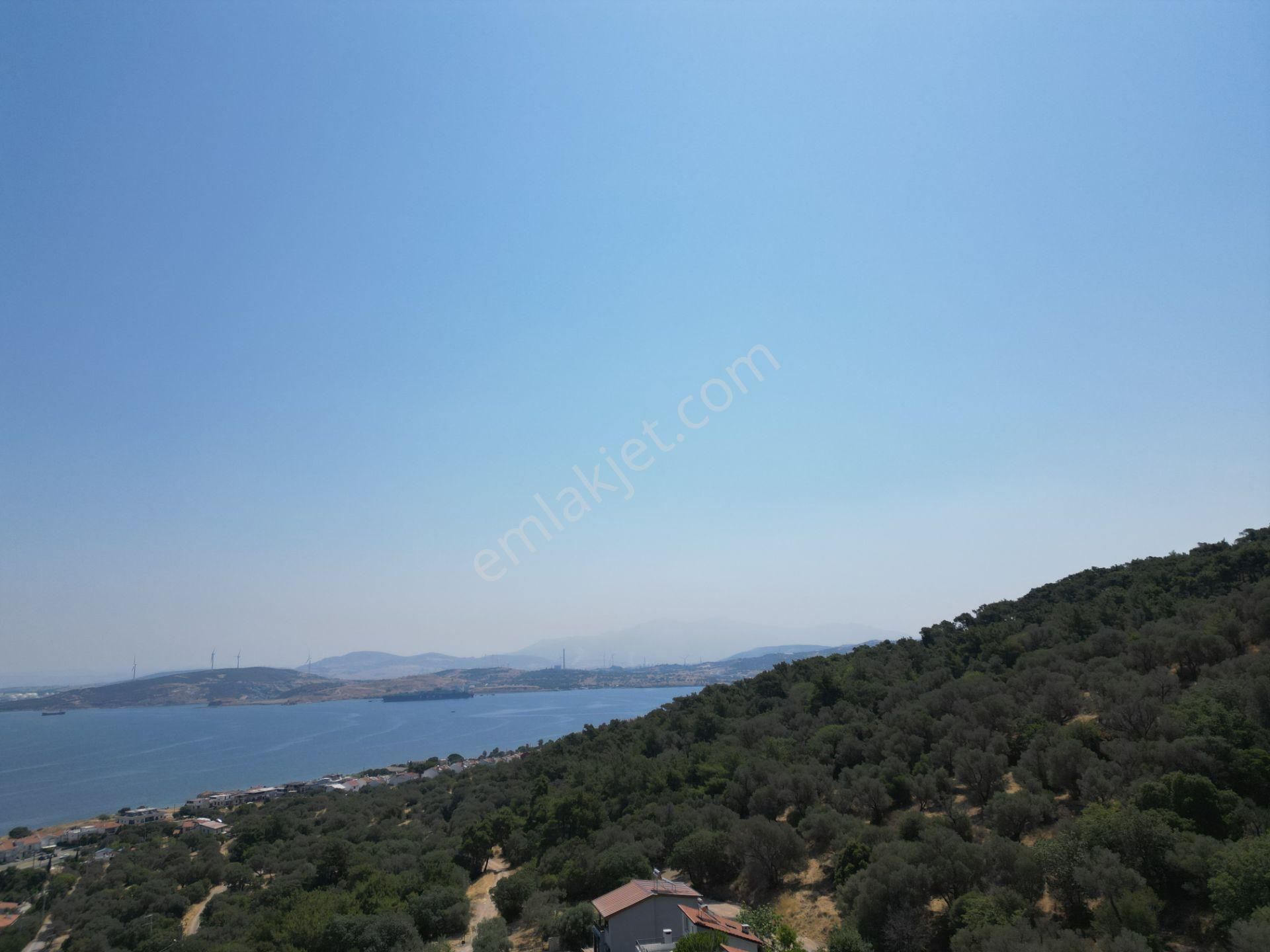 Yenifoça Fulya Sitesinde Full Deniz Manzaralı 353m2 Satılık Arsa - Görsel 3