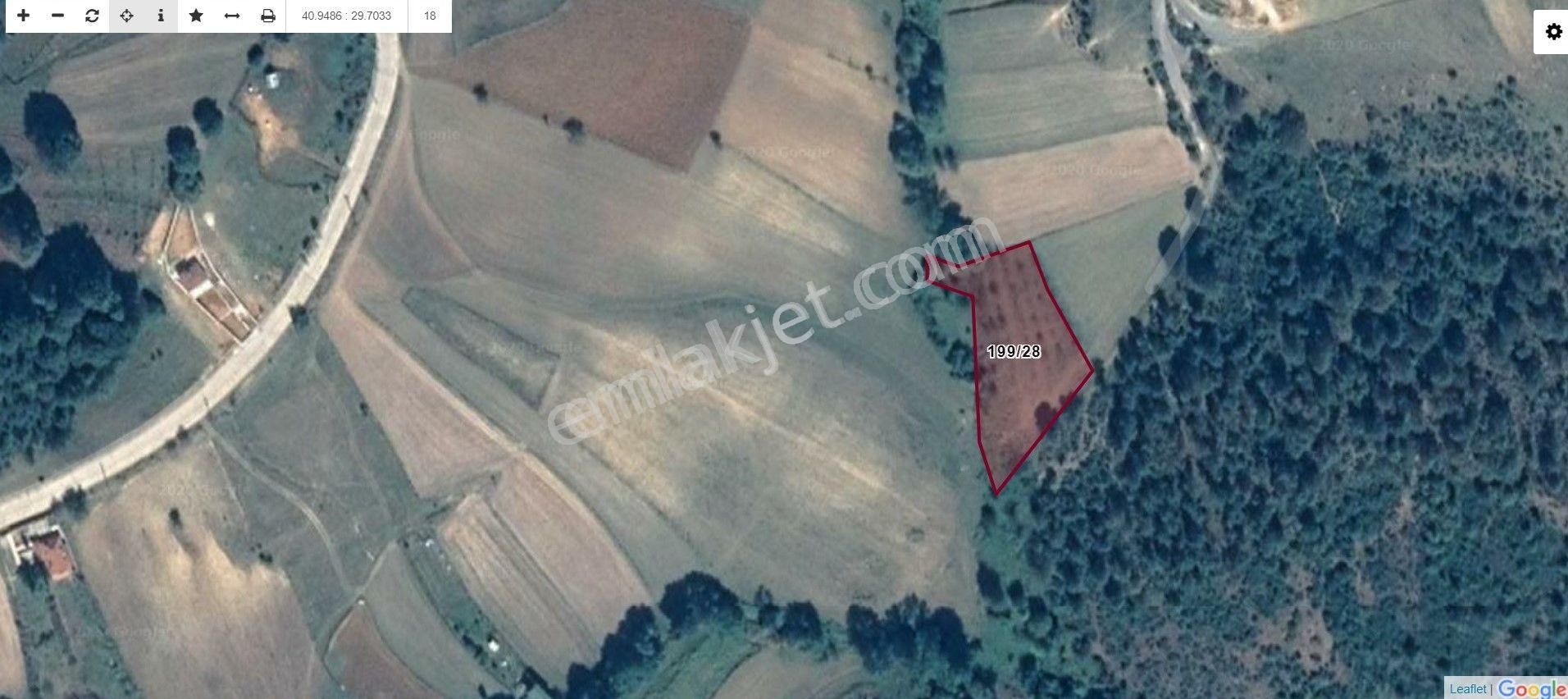Kocaeli Gebze Duraklı Da Yolu Olan Köy Merkezinde 3.200 M² Satılık Tarla - Görsel 2