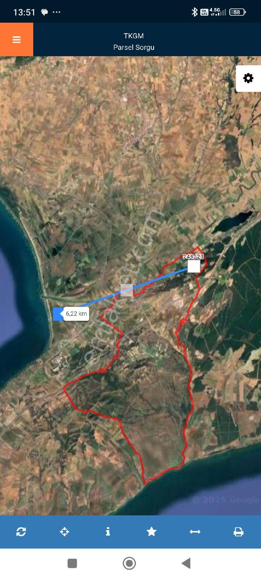 Gelibolu Kavakköy De 20 Dönüm Yatırım Lık Evladiyelik Çok Değerli Arazi - Görsel 4