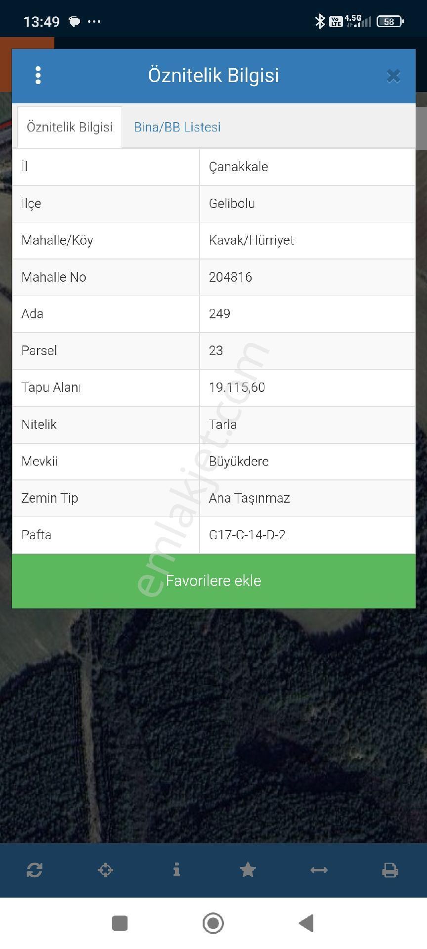 Gelibolu Kavakköy De 20 Dönüm Yatırım Lık Evladiyelik Çok Değerli Arazi - Görsel 2