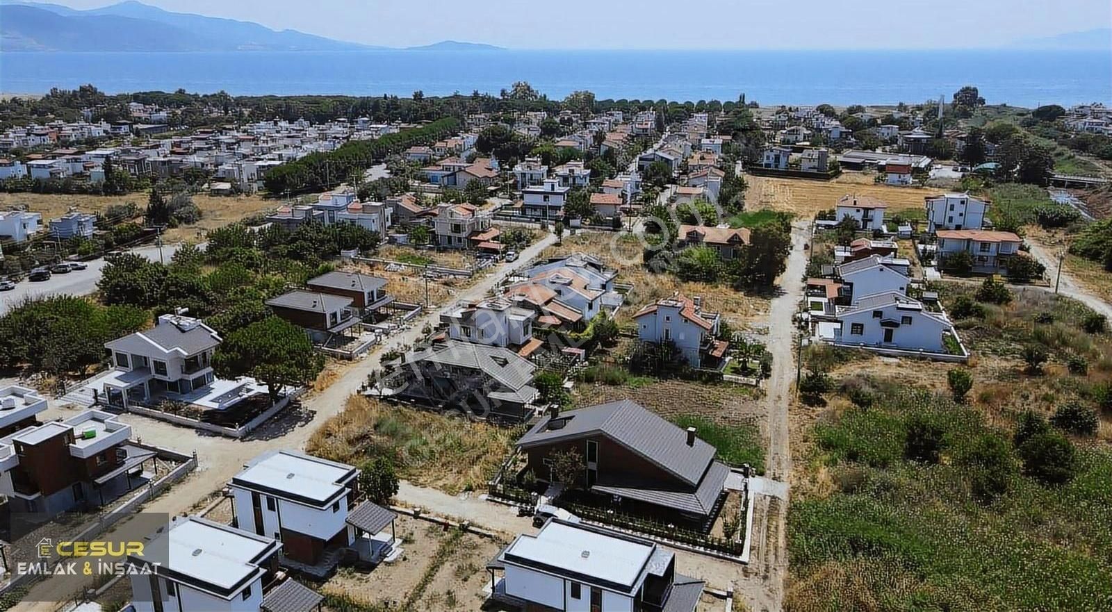Dikili Kabakum'da Denize Yakın Yatay Mimari Villa