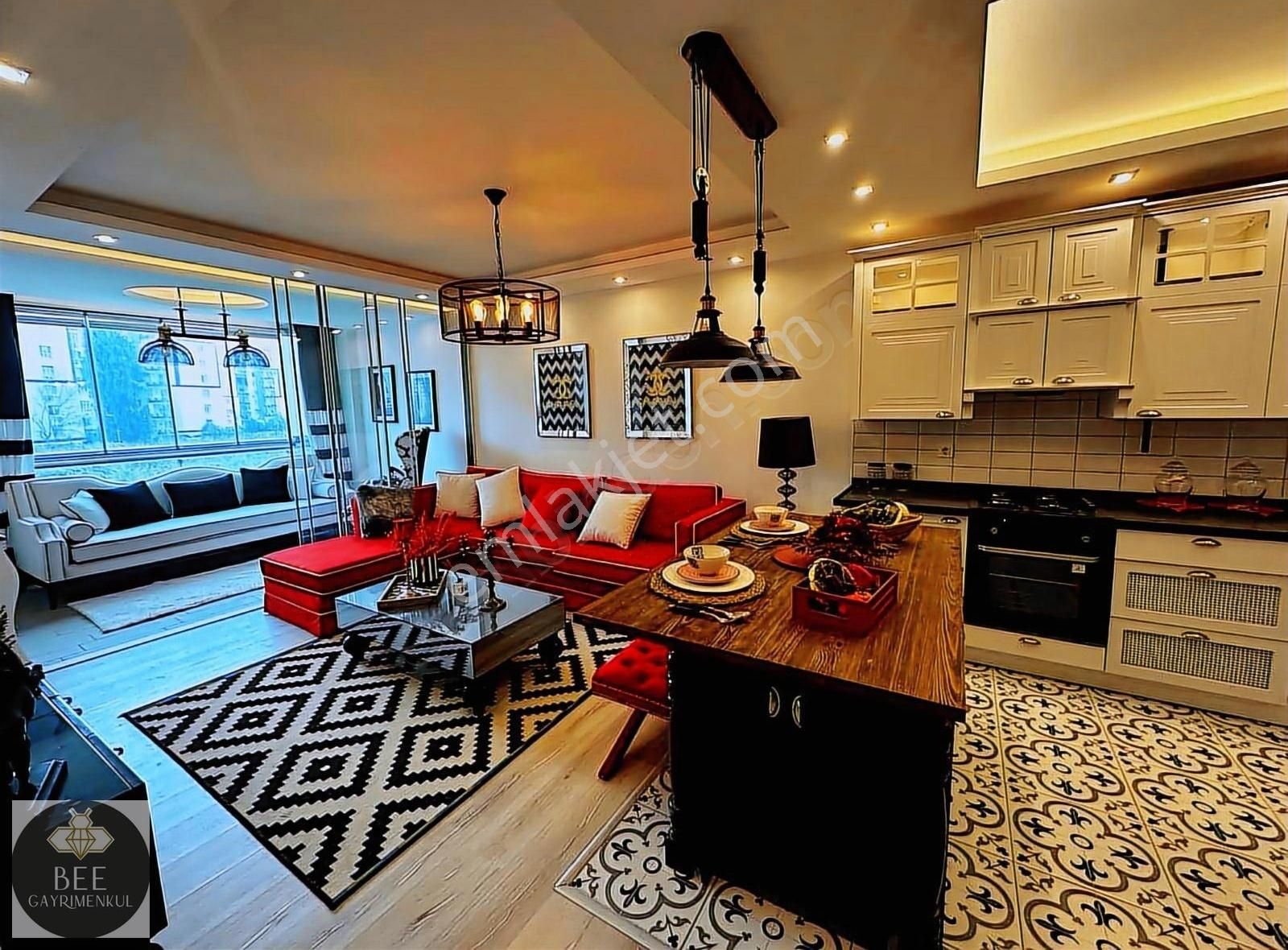 Bee'den Sıfır Lüks Eşyalı, Doğalgazlı, Yatırımlık 2+1 Daire