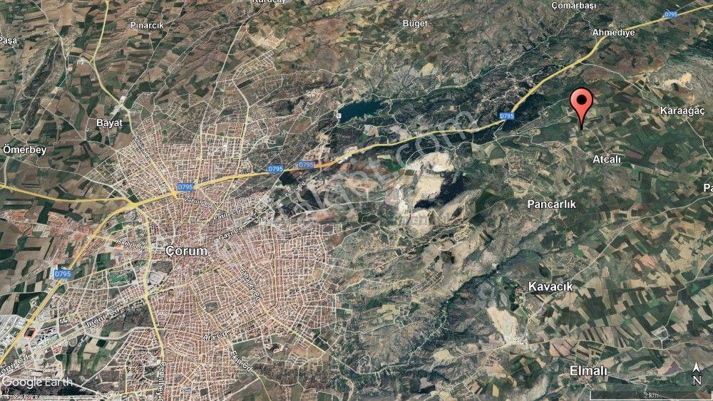 Güvenay – Çorum Merkez Atçalı Mevki  Acil Satılık Emsalsiz Fiyat– 1 Dönüm (1.010 m²) Villa Arsası - Görsel 10
