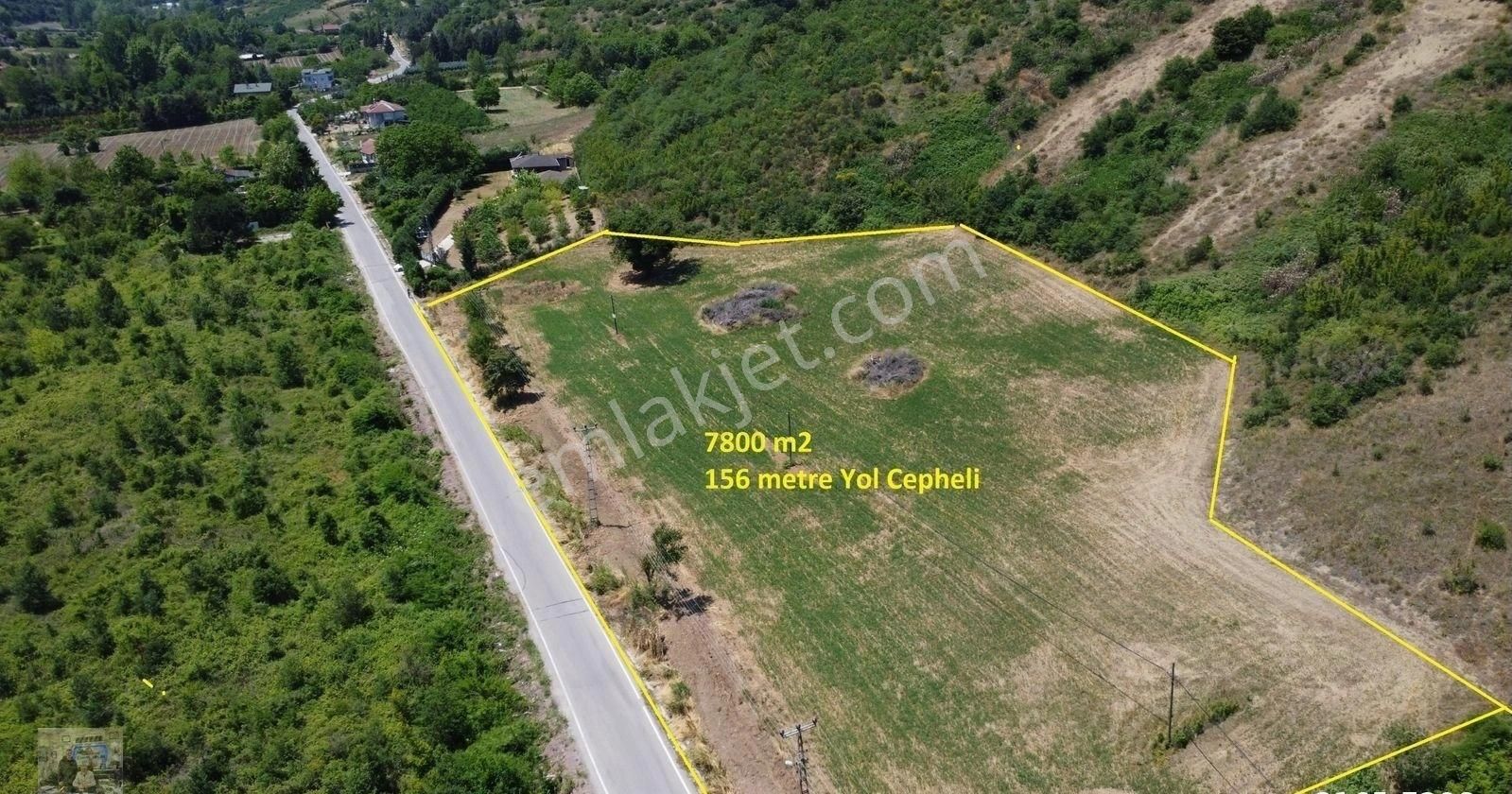 Ceyhun Emlak'tan Karadere'de Satılık 7800 M2 Tarla