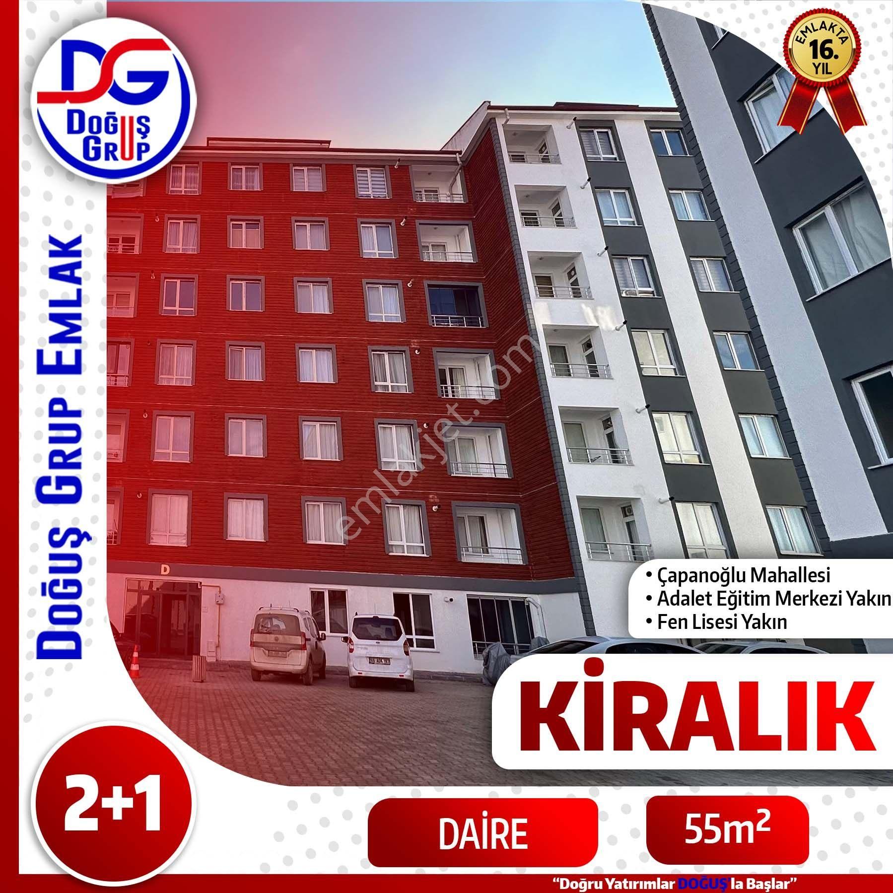 Üniversite Yolu Üzeri Doğakent Sitesi Kiralık 2+1 Daire