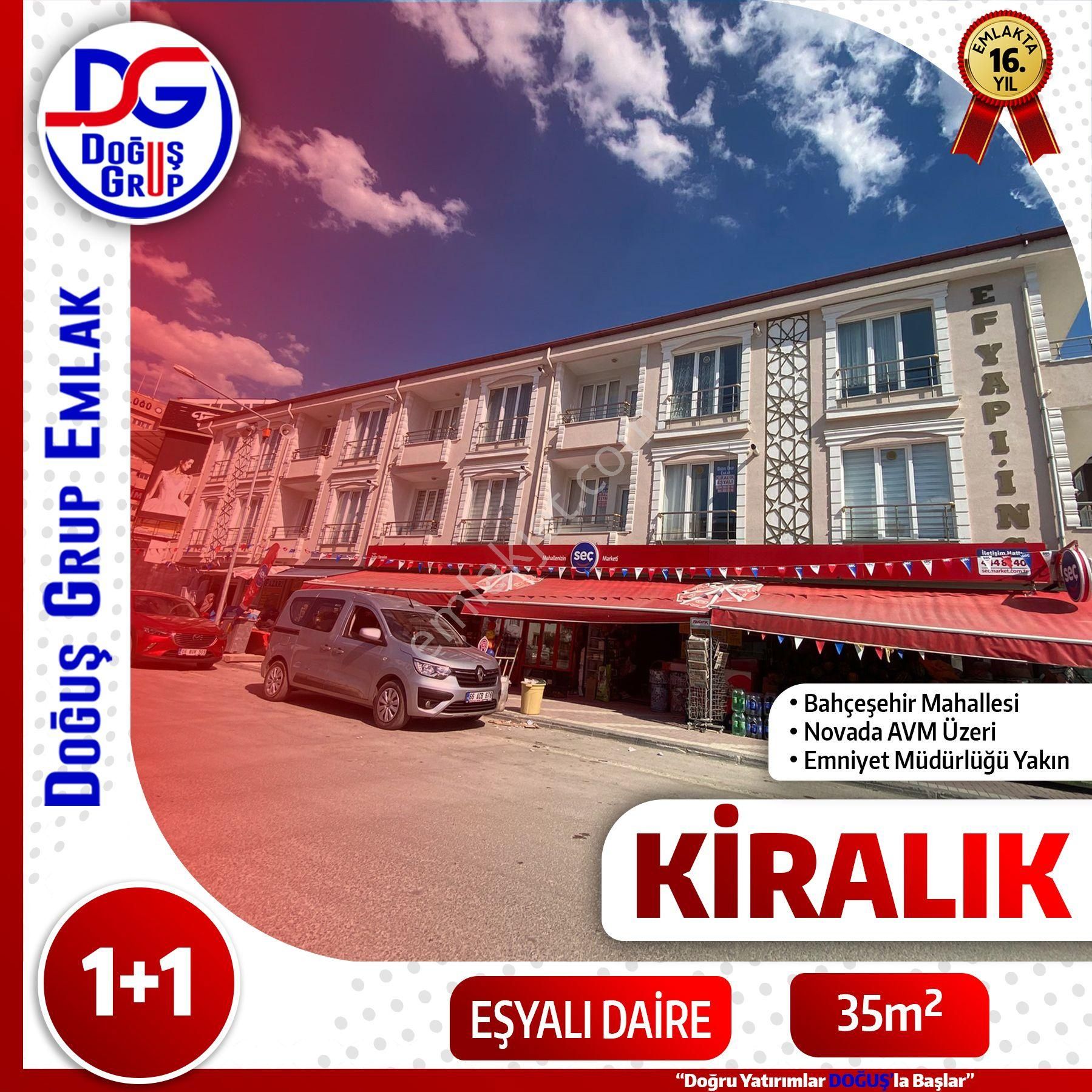Ef Yapı Üçler Apt. 1+1 Eşyalı Kiralık Daire