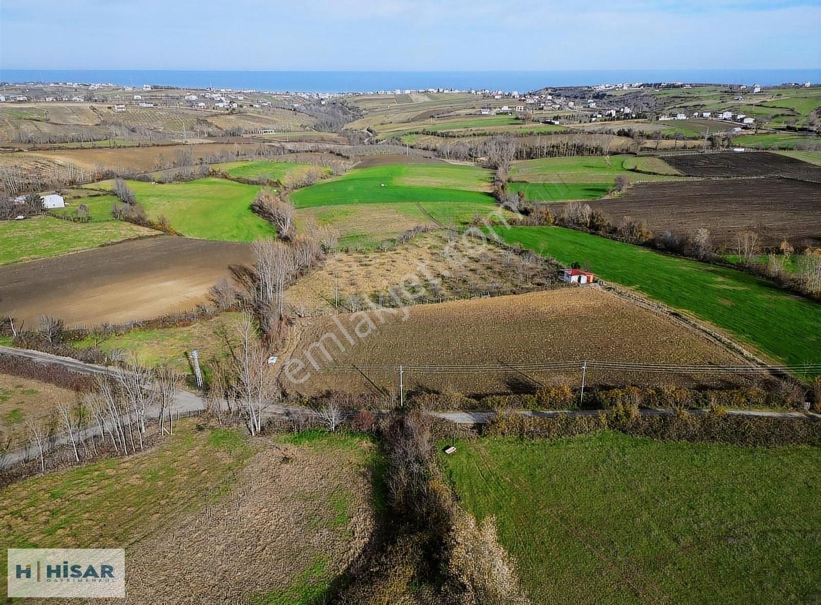 Hisar'dan Çatalçam Da Deniz Man. Yol Elktrik Ve Suyu Olan Tarla - Görsel 28