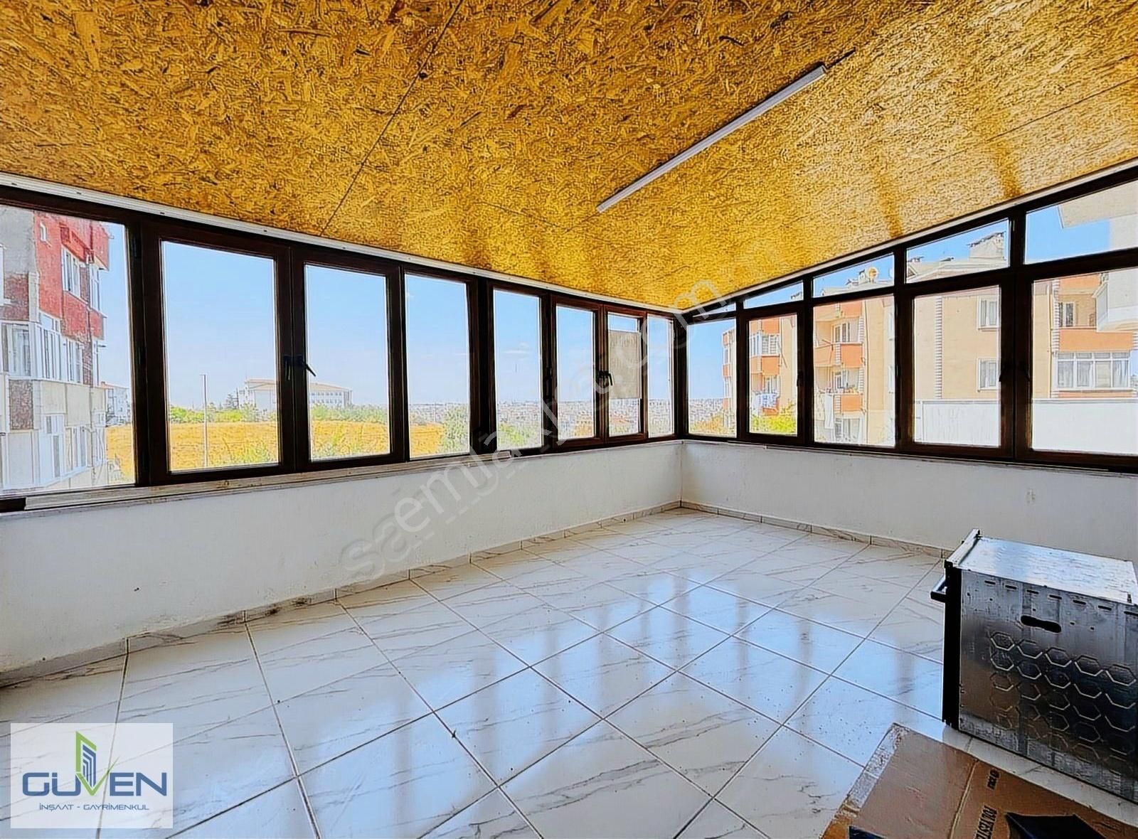 Güven'den Çerkezköyde Geniş Teraslı İskanlı Kiralık 2+1 Daire