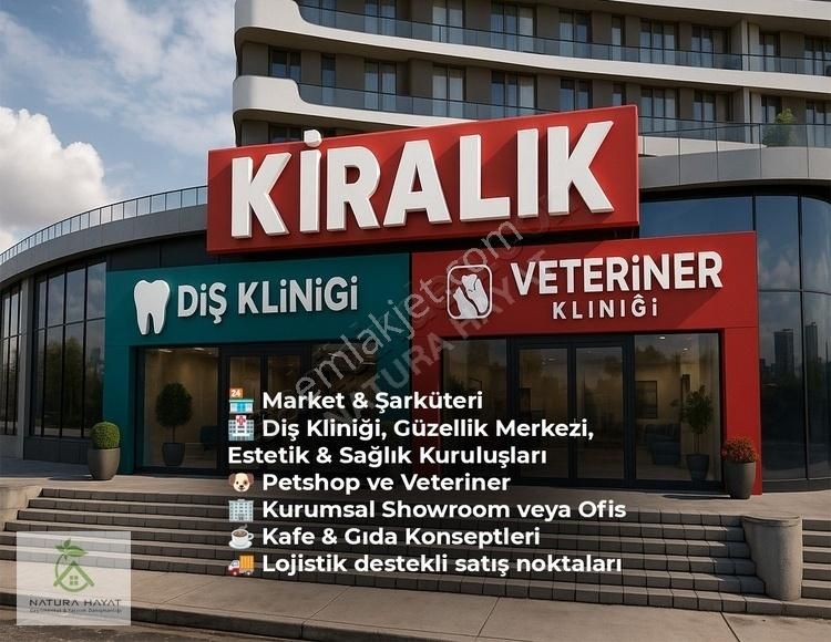 Pendik Havalimanı Caddesi Üzeri Kurumsal Kiralık Dükkanlar