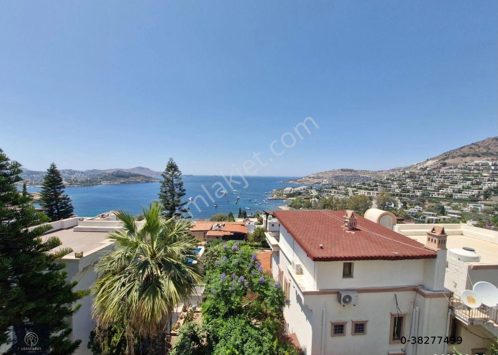 Bodrum Yalıkavak 2+1 Full Deniz Manzaralı Eşyalı Yıllık Kiralık