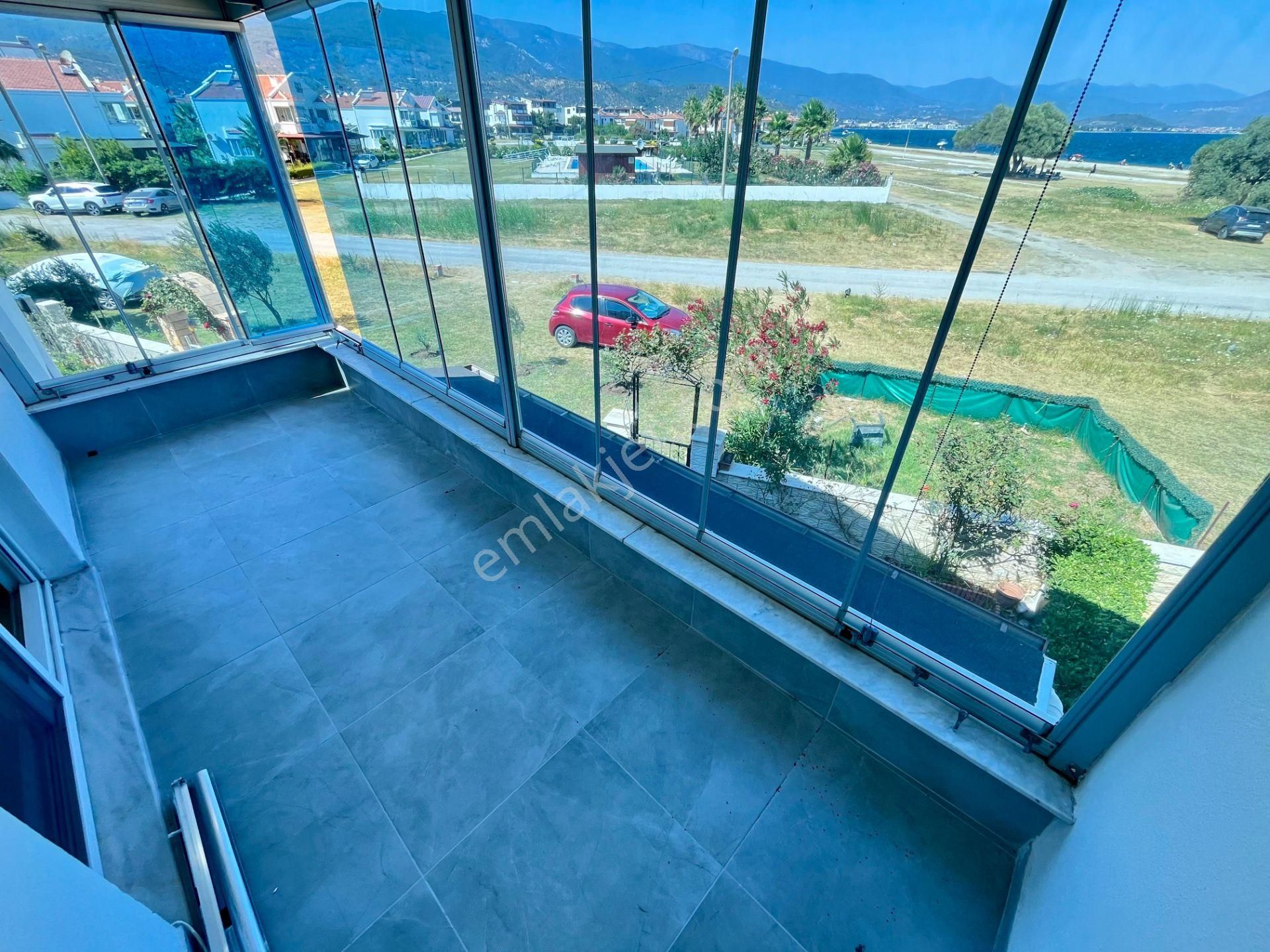 Sezgin Emlaktan Güre Çamlıbel’de Denize Sıfır, Müstakil Bahçeli, Cam Balkonlu Lüks Dubleks Villa! - Görsel 32