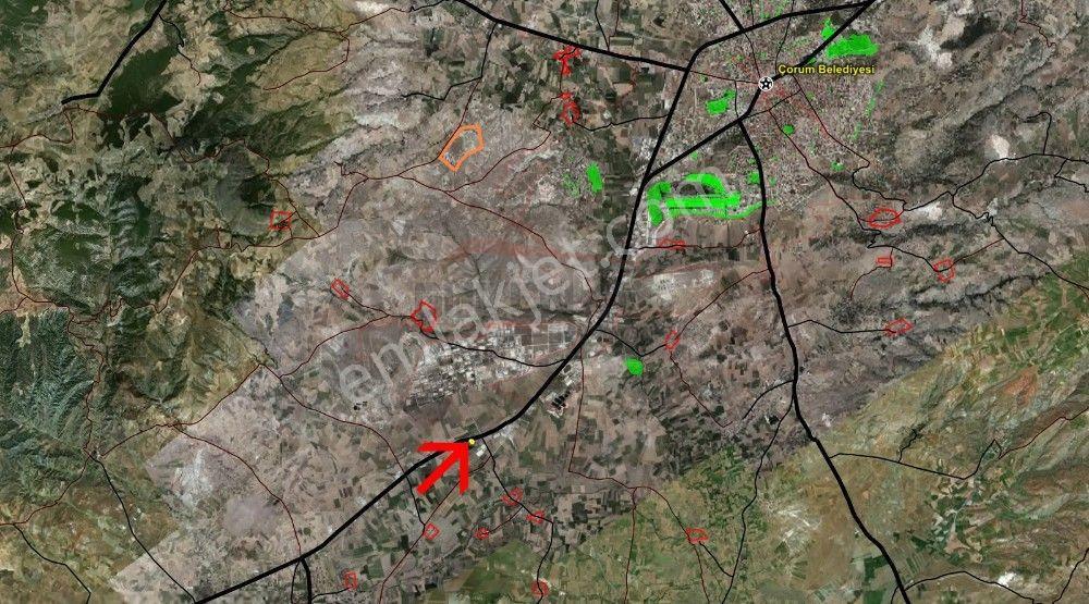 Güvenay–çorum Ankara Yolu Üzerinde–satılık Ticari İmarlı Arsa - Görsel 14