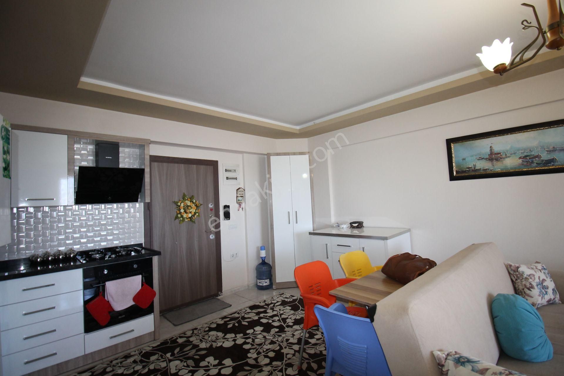 Retro’dan Tece’de Site İçi Fiziki Güvenlikli Lüks Eşyalı Kiralık 1+1 - Görsel 5