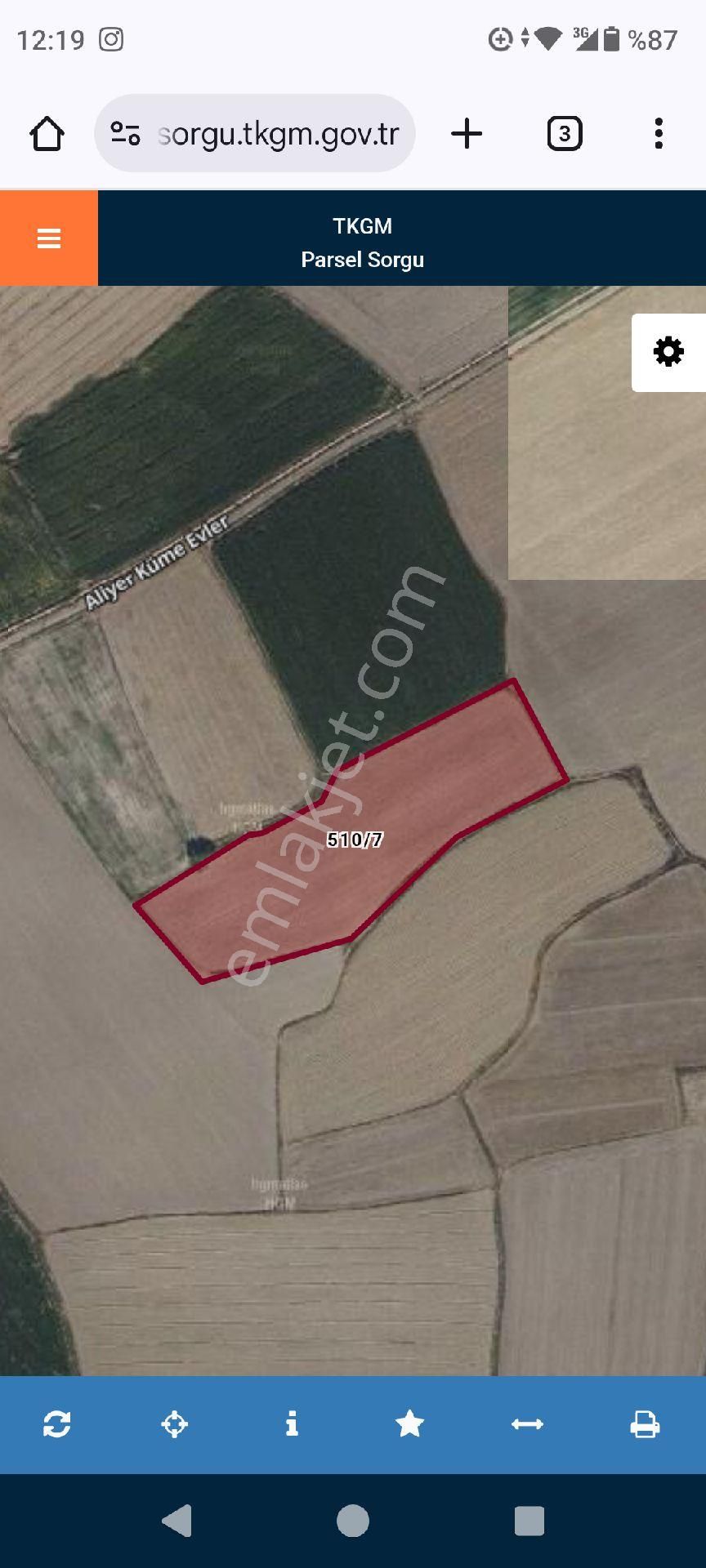 Niğde Bor Acıgöl Mahallesi'nde Satılık Tarla - Görsel 2