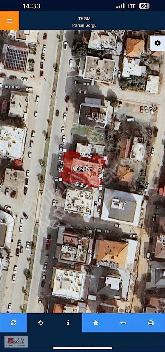 Antalya Döşemealtı Bahçeyaka Da Ticari 227 M2 Arsa