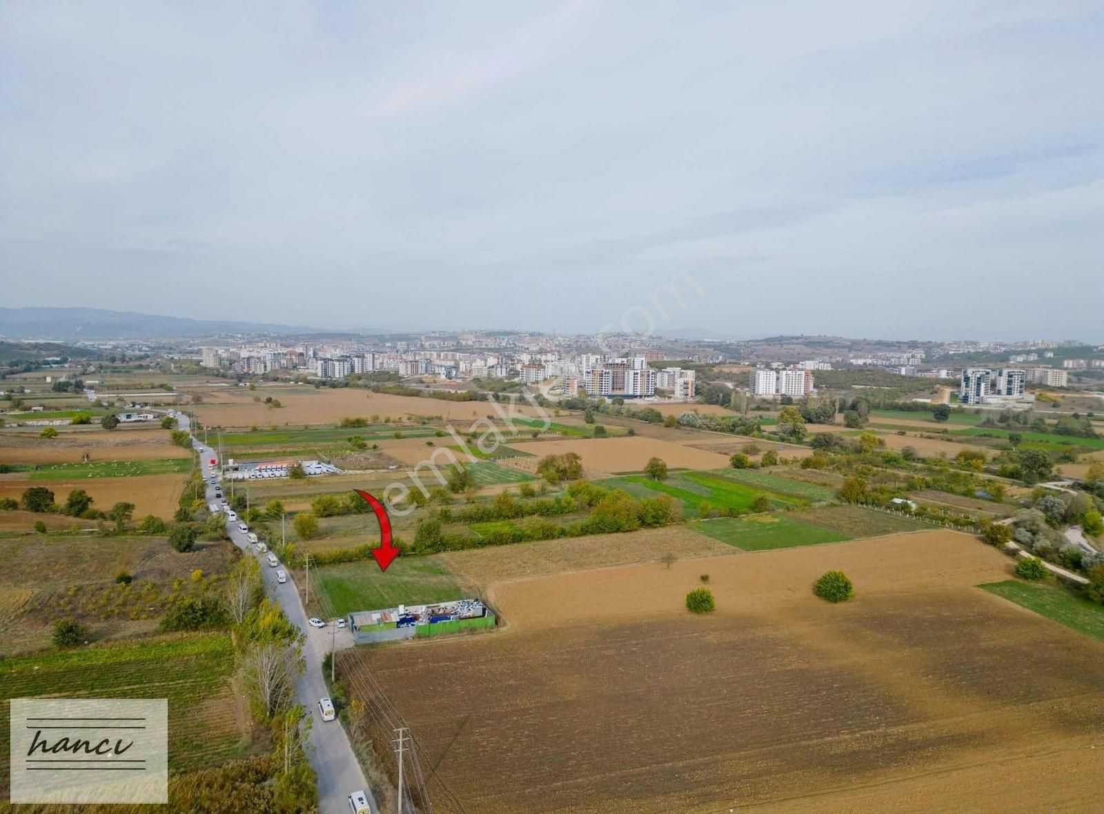 Hancı'dan Hasanağa Sanayi Planın İçinde Ana Asfalta Cephe Tarla - Görsel 6
