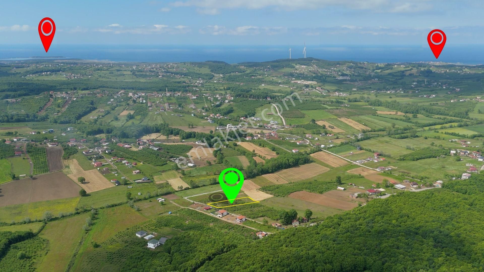 Karadeniz'de Plajlara Yakın 2583 M2 Arazi