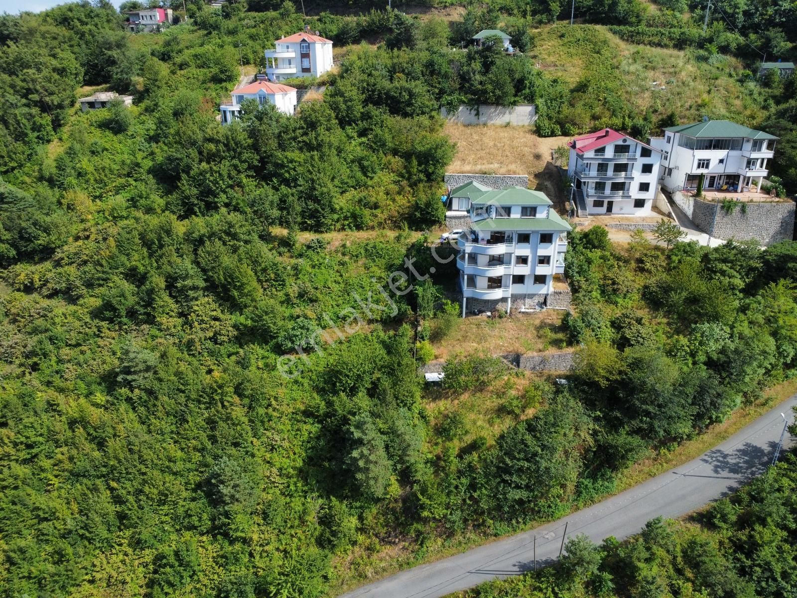 Trabzon Akçaabatta Kesintisiz Manzaralı Turizm İmarlı Arsa - Görsel 6