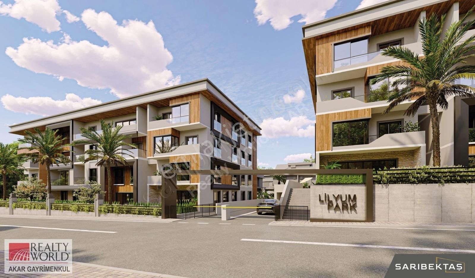 Rw Akar // Lilyumpark Sitesi'nde 30 M2 Bahçeli 2+1 Köşe Daire - Görsel 16