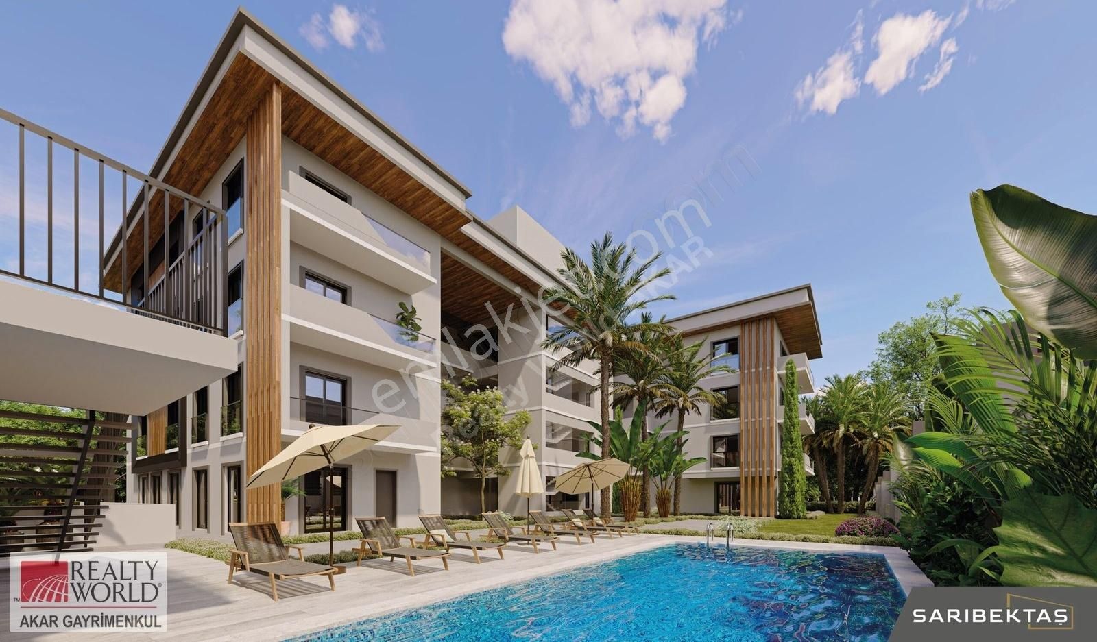 Rw Akar // Lilyumpark Sitesi'nde 30 M2 Bahçeli 2+1 Köşe Daire - Görsel 14