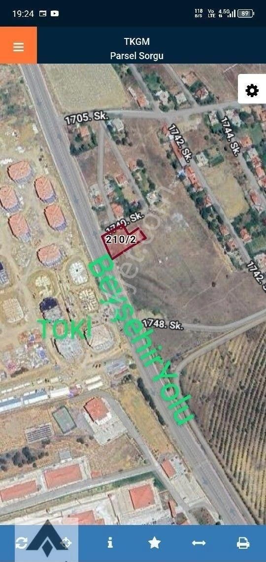 My Ekipdenkonya Seydişehir Saadetler Mahallesi Caddeye Cephe Beyşehir Yolu Toki Lerin Karşısı İmarlı - Görsel 3