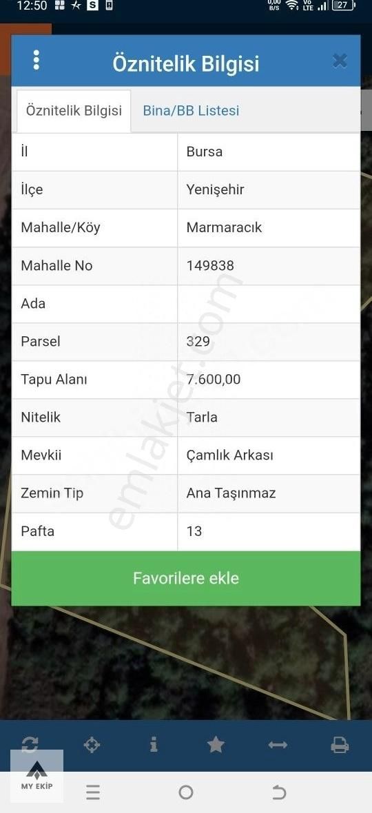 My Ekipdenbursa Yenişehir Marmaracıkta Hemgüzelhemhesaplıarazi.. - Görsel 9