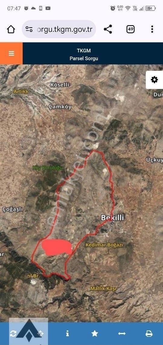 My Ekipdendenizli Bekilli Yahyalarda Çift Yola Cephe Arazi Yahyalara Çok Yakın Mahalle - Görsel 9