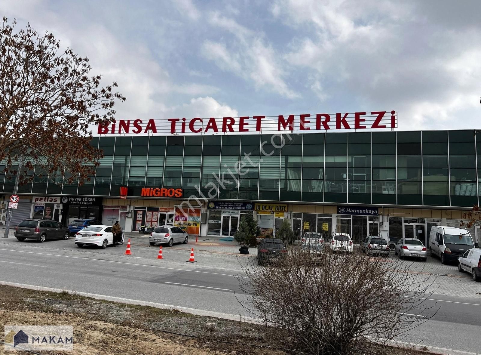 Binsa İş Merkezinde Markete Uygun Kiralık 110m2 Dükkan