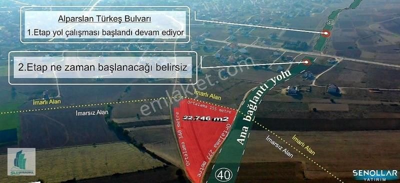 Yeni İnegöl'ün Yeni Bulvarında İmar İle İç İçe Satılık Tarla
