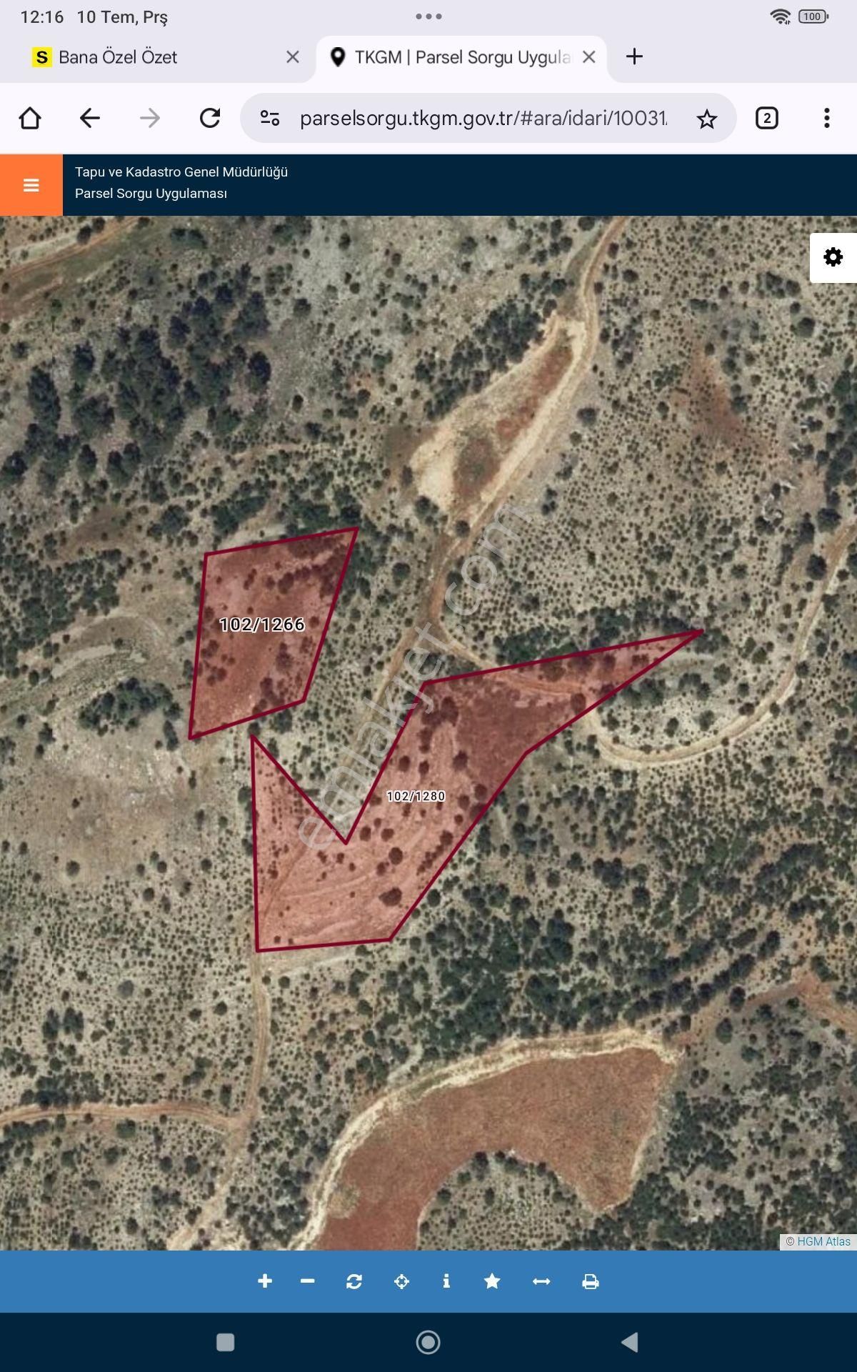 Mersin Erdemli Avgadı Yaylasında Satılık Arsa - Görsel 4