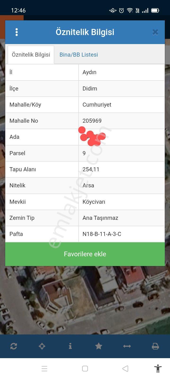 Cumhuriyet Mahallesin De Satılık Arsa