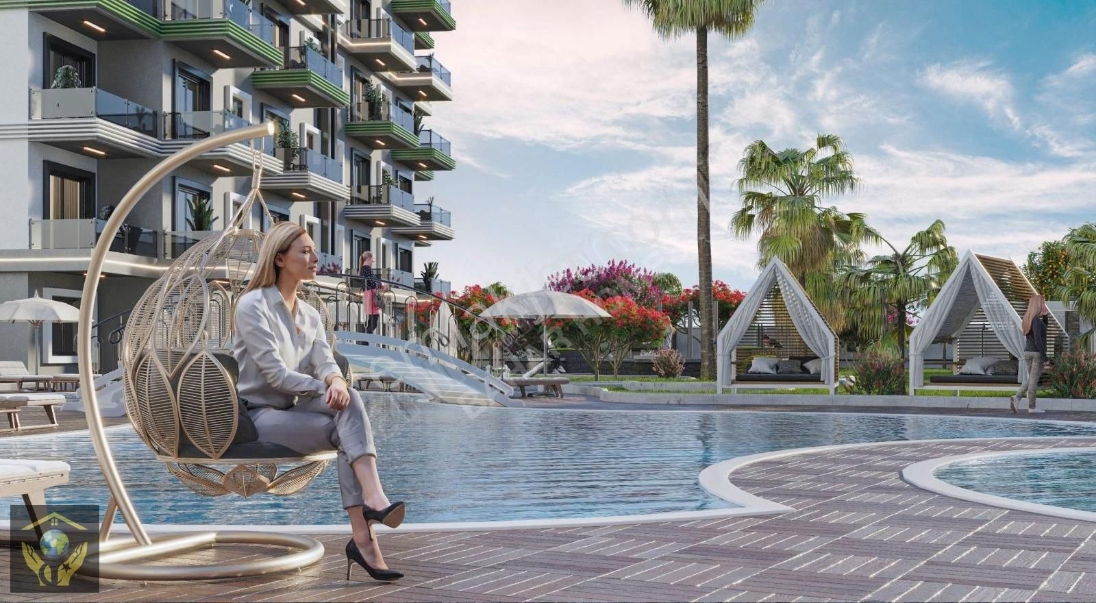 Alanya Ses Getıren Luks Sıte Icınde Yatırımlık Kupon Fırsat