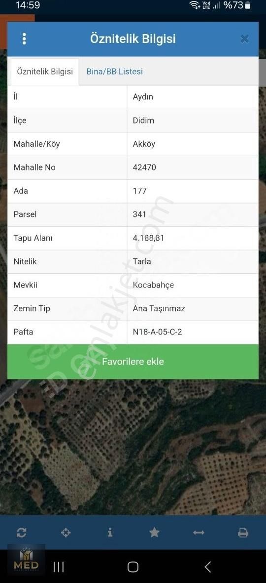 Didim De Ana Yola Sıfır 4000 M2 Tarla - Görsel 2