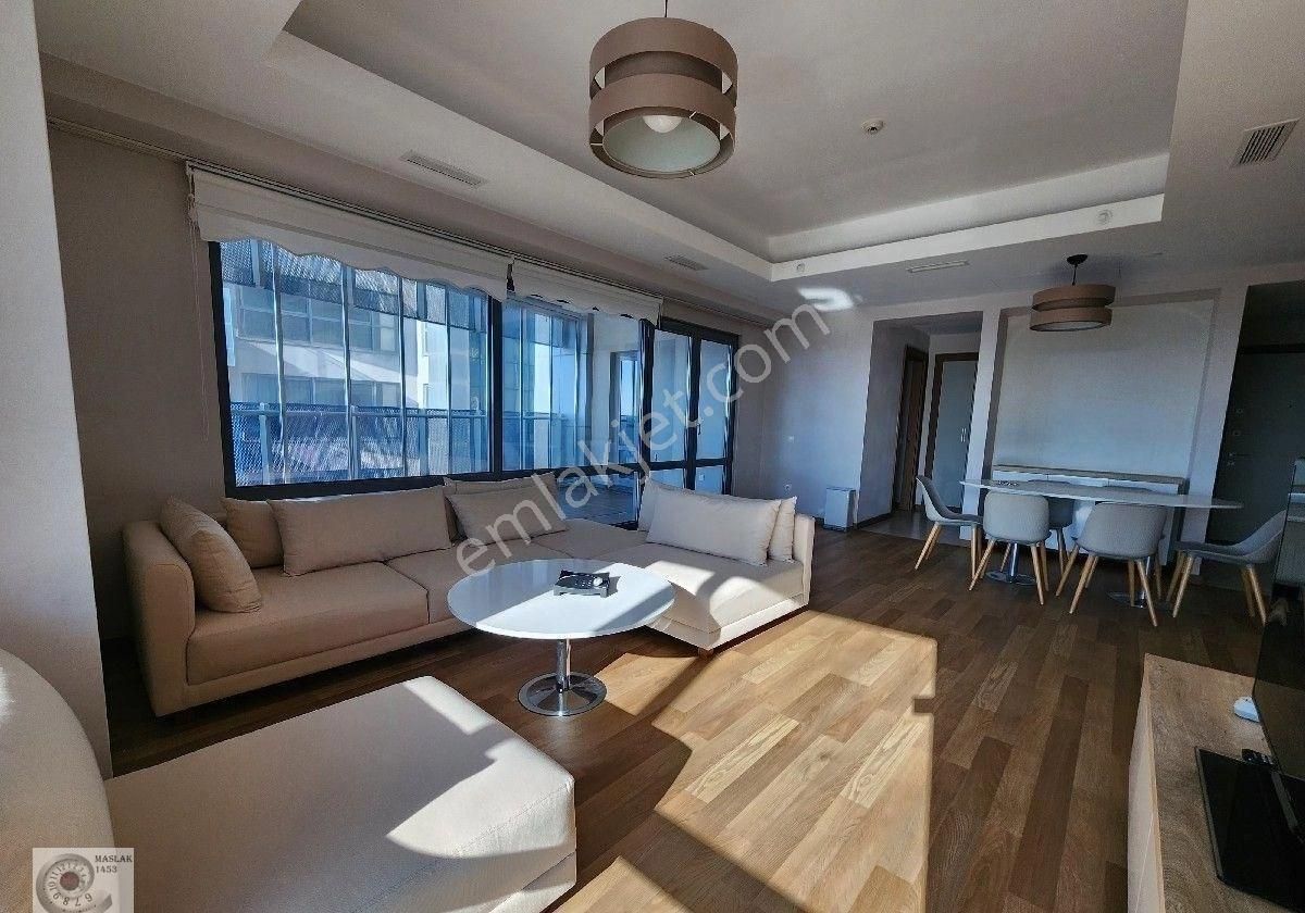 Ağaoğlu Maslak 1453'te Kiralık 3,5+1 Levent Cephe Daire