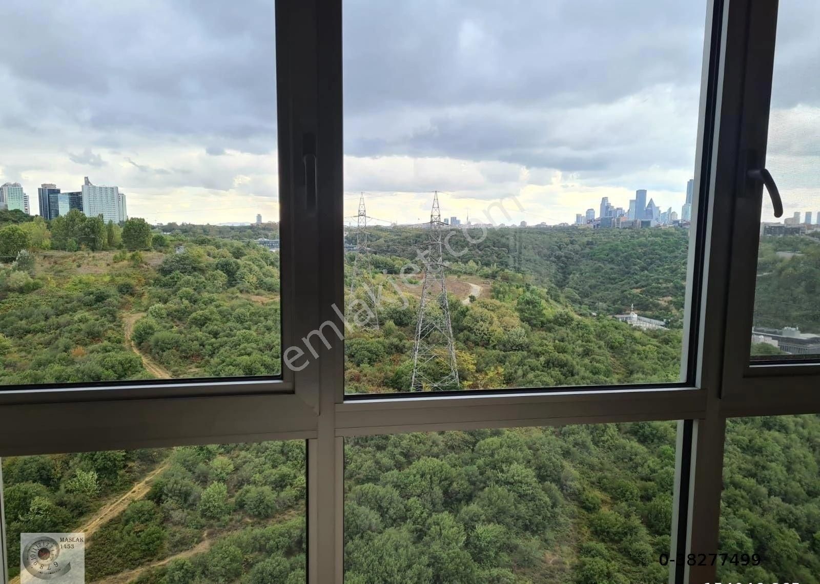 Ağaoğlu Maslak Myhome Sitesinde Satılık Daire 3+1 128m2 Balkonlu Daire
