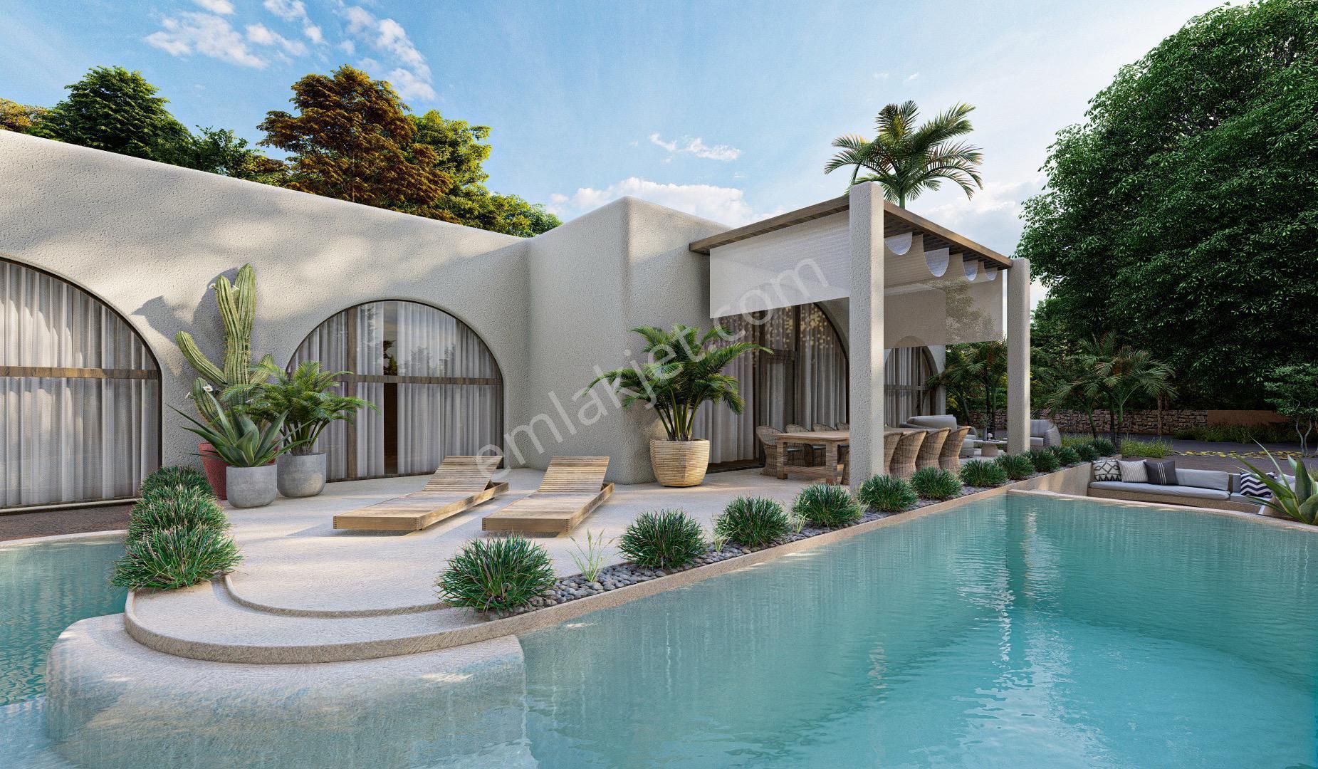 Bodrum Kızılağaç'ta Bali Konseptli Satılık Villa - Görsel 5