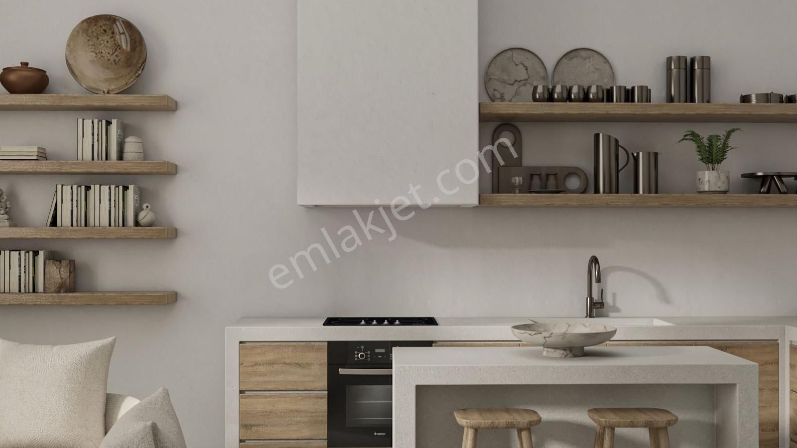 Bodrum Kızılağaç'ta Bali Konseptli Satılık Villa - Görsel 14